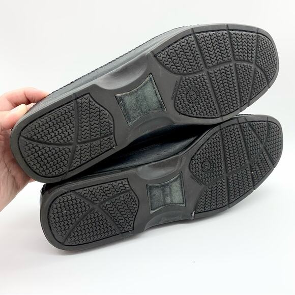 Johnston & Murphy Locklin Venetian Loafer Shoe Black Size 11 Office Dress Preppy - Picture 8 of 10